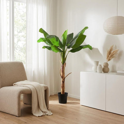 Kunstplant - Bananenplant Musa - Hoogte ↕ 150cm