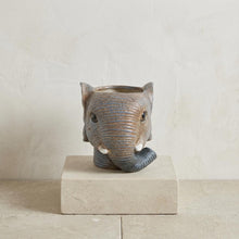 Sierpot - Planter Olifant Grijs - D11/12cm x H10cm