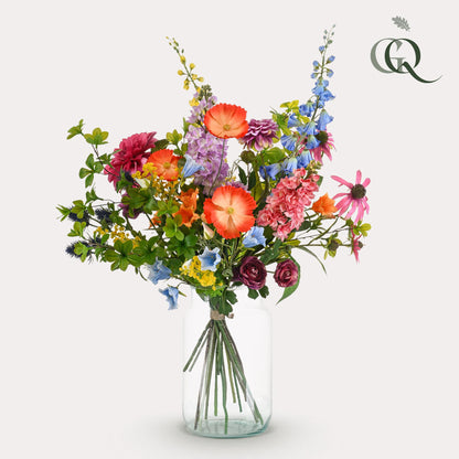 Kunstbloemen - Boeket XL Electric Love - Hoogte ↕ 90cm
