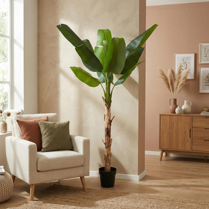 XL Kunstplant - Bananenplant Musa - Hoogte ↕ 190cm