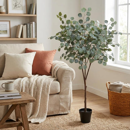 Kunstplant - Eucalyptus Boom - Hoogte ↕ 150cm