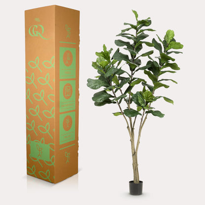 XL Kunstplant - Ficus Lyrata - 210cm