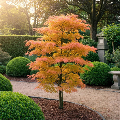 Buitenplant - Acer palmatum Katsura - Pot Ø 12cm Hoogte ↕ 35cm