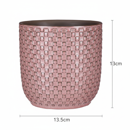 Pot - Pot Relief Roze - Ø 13.5cm