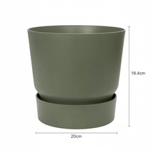 Sierpot - Greenville Round Leaf Green - D20cm