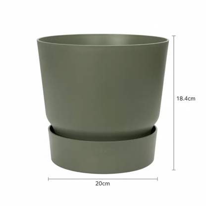 Sierpot - Greenville Round Leaf Green - D20cm