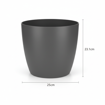 Sierpot - ELHO Brussels Rond 25cm - Antraciet
