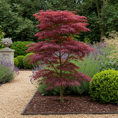 Buitenplant - Acer palmatum Trompenburg - Bladverliezend - Pot Ø 19cm Hoogte ↕ 70cm