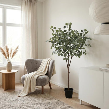 Kunstplant - Eucalyptus Boom - Hoogte ↕ 150cm