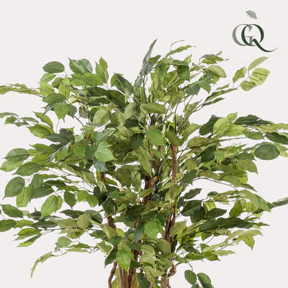 Kunstplant - Ficus liana Vioolbladplant - Hoogte ↕ 140cm