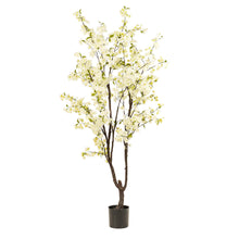 XL Kunstplant - Prunus Kersenbloesem Wit - 210cm