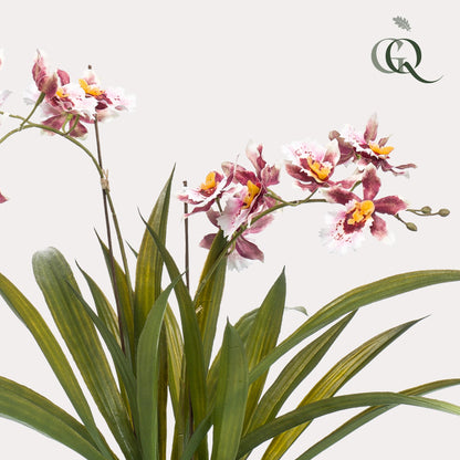 Kunstplant - Orchidee Bordeaux - Hoogte ↕ 45cm