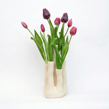 Kunstplant - Tulip Touch Tulpen Set - met meertuiten vaas