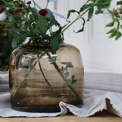 Vaas - Glas - Bartica Taupe - H25cm B25cm