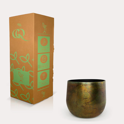 Sierpot - Elisa Vintage Green - Koper - M - H24cm W29cm
