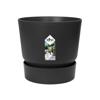 Sierpot - Greenville Round Zwart - Ø 24cm H 23cm