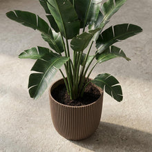 Sierpot - Capi Nature Groove - Warm Taupe - Ø 25cm