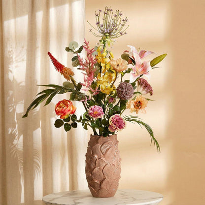 Kunstbloemen boeket - Tropical Chic Deluxe Real Touch - 13 stelen - Hoogte ↕ 105cm