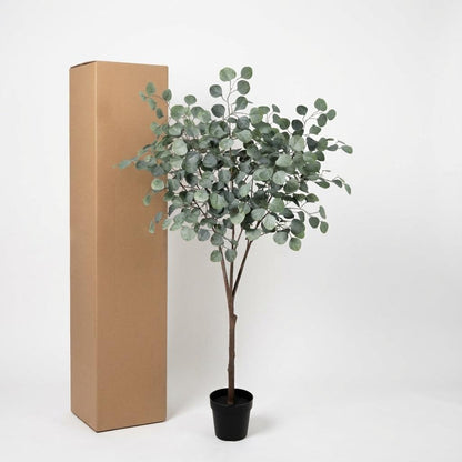 Kunstplant - Eucalyptus Boom - Hoogte ↕ 150cm
