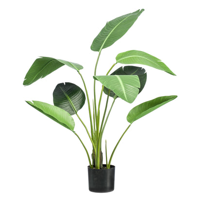 XL Kunstplant - Strelitzia nicolai Paradijsvogelbloem - Hoogte ↕ 120cm
