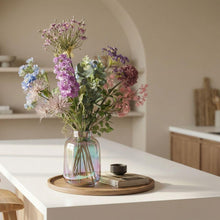 Kunstbloemen - Boeket Purple Bloom Deluxe - 10 stelen - Hoogte ↕ 90cm