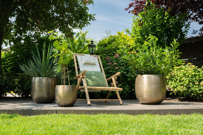 Pot - Set 5x Rowen - Aluminium Goudkleurig