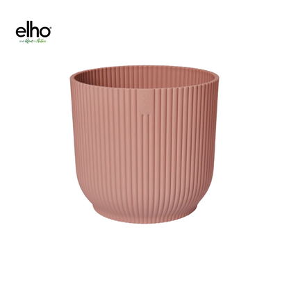 Pot - Vibes Fold Round roze - Ø 18cm Hoogte ↕ 17cm
