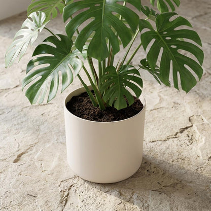 Sierpot - Ronde Bloempot 25cm - Wit