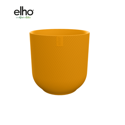 Pot - Jazz Round Amber Yellow - Ø 14cm Hoogte ↕ 13cm