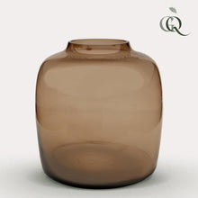 Vaas - Glas - Bartica Taupe - H25cm B25cm