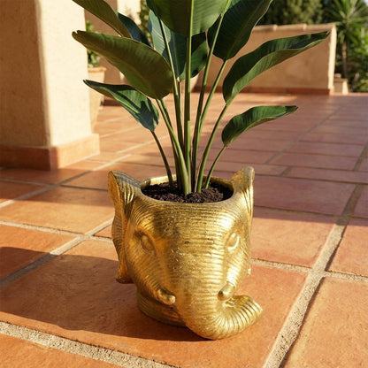 Sierpot - Planter Olifant Goud - D11/12cm x H10cm