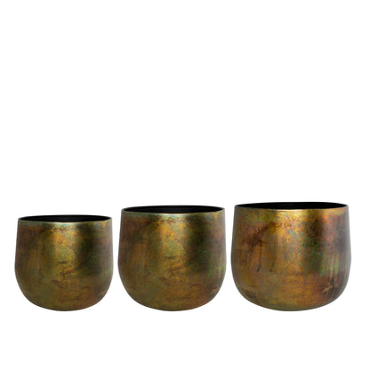 Sierpot - Koper Elisa Vintage Green - Set van 3