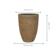 Pot - Ben Straw Grass - Ø 30cm Hoogte ↕ 41cm