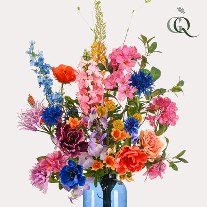 Kunstplant - Kunstbloemen Boeket XL Luxury Glam - 90 cm