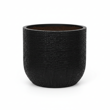 Sierpot - Nature Skin Pot Bol Antraciet - Ø 14cm x H 13cm