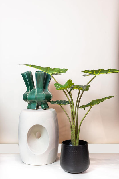 Kunstplant - Alocasia Frydek Olifantsoor - 80 cm