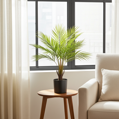 Kunstplant - Chamaedorea Bergpalm - 50 cm